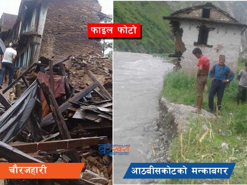 बाढी र पहिरोले घर वगाएका ८३ परिवारले नयाँ घर पाउँदै 